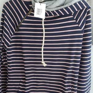 Ampersand double hoodie